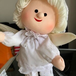 White Angel Doll with Wings